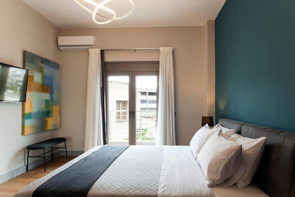 Minimal Loft Art With Sea View Over Heraklion Harbour Exterior foto